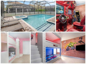 Upscale Family Home withCustom Arcade, Theatre